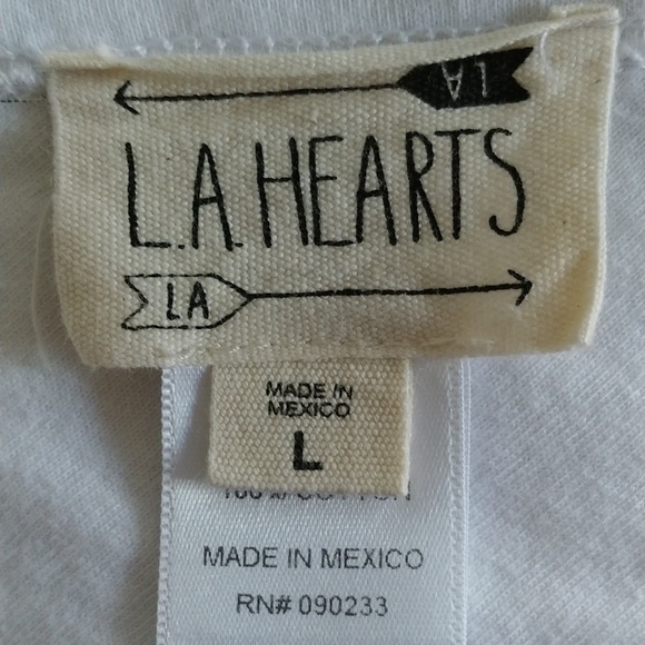 L.A. Hearts White Tie Halter top - Picture 5 of 6